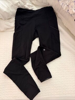 Lululemon Black High-Rise Athletic Leggings